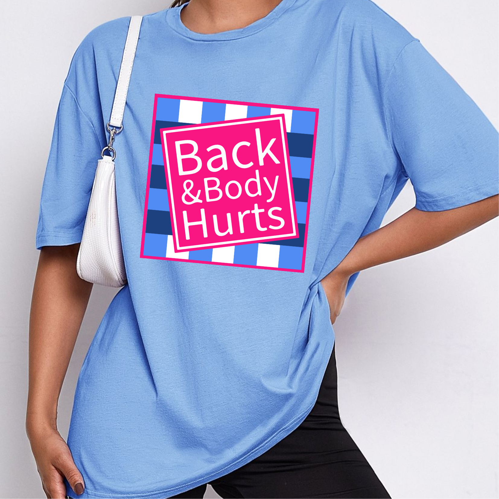 Back & Body Hurts Softstyle® Unisex Gildan T-Shirt