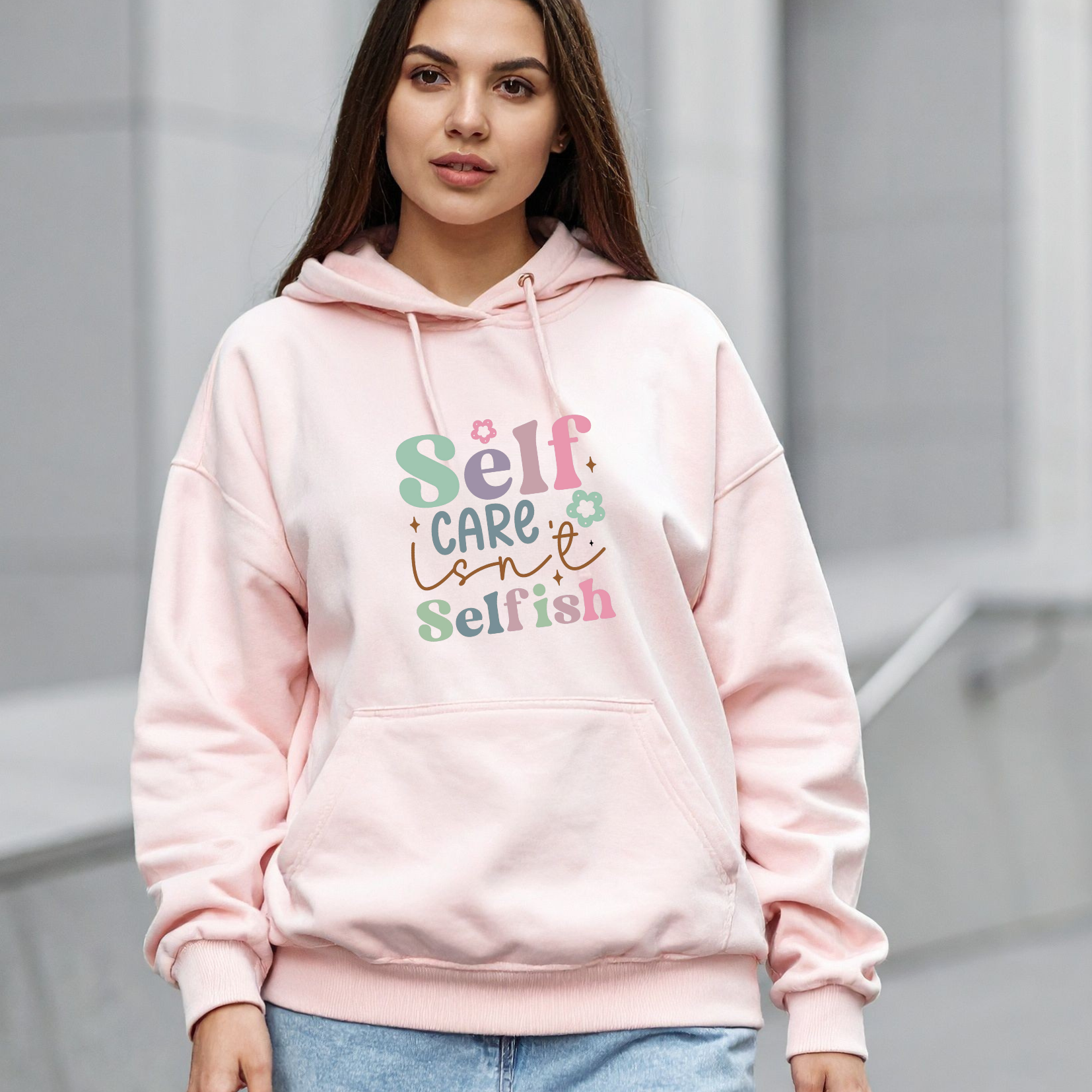Self Care Isn't Selfish Unisex Hoodie