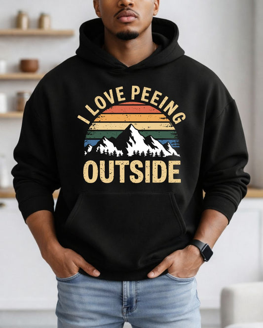 I Love Peeing Outside